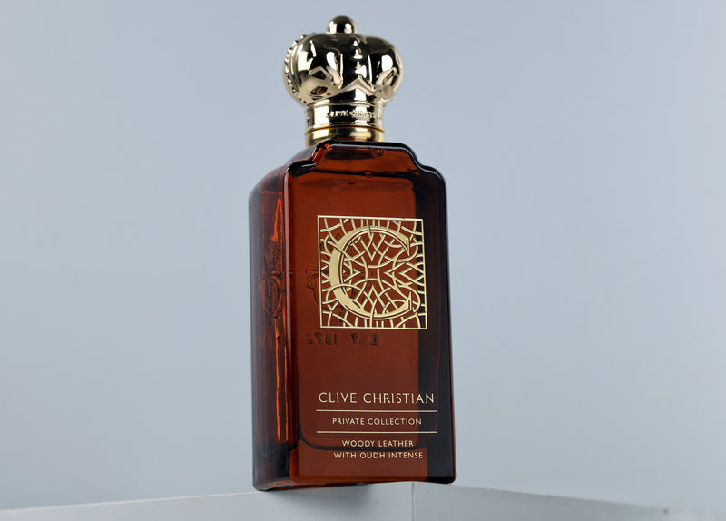 Clive Christian C Woody Leather Sample