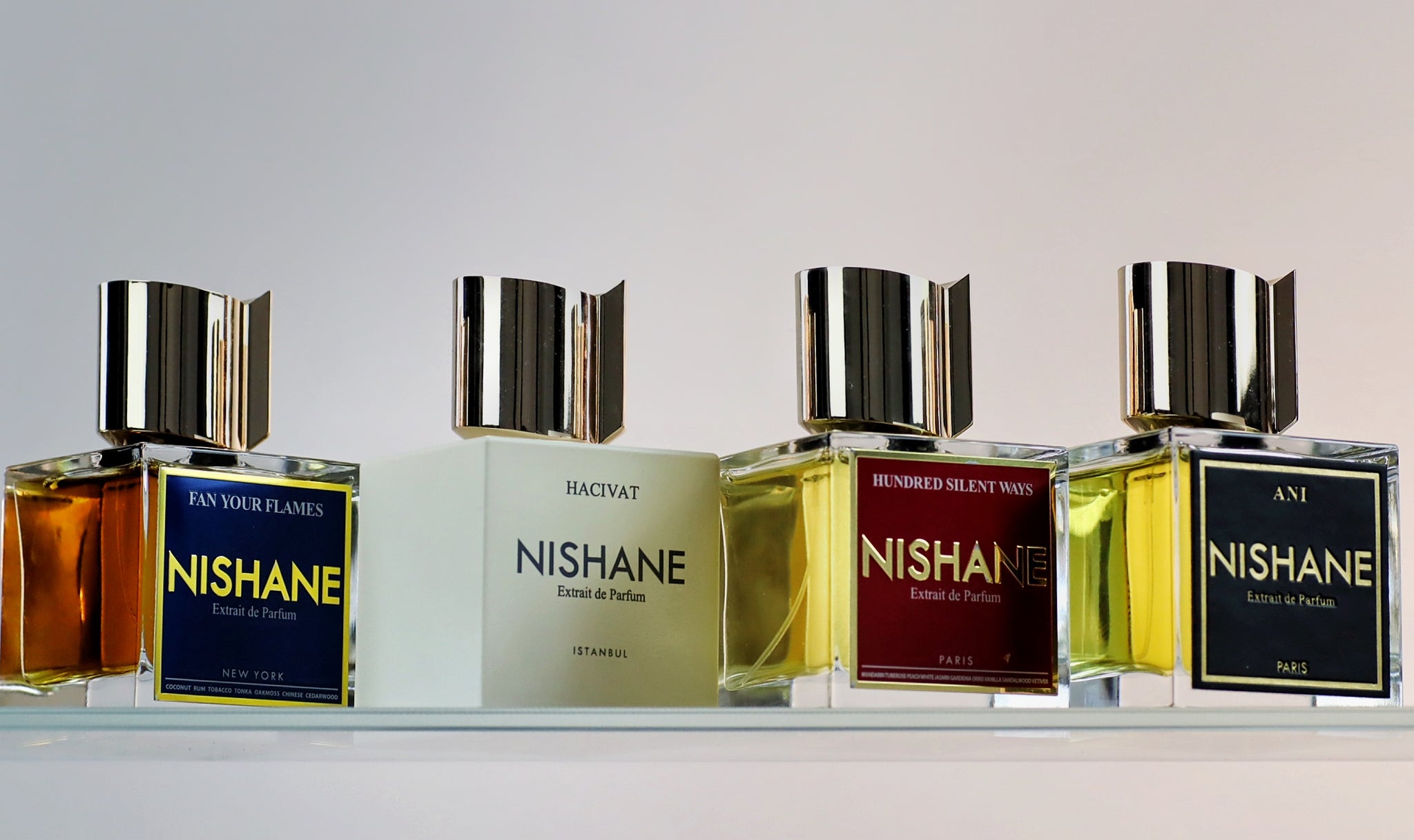 Nishane Discovery set - 4x2ml - Hacivat | Fan Your Flames | ANI – Visionary Fragrances